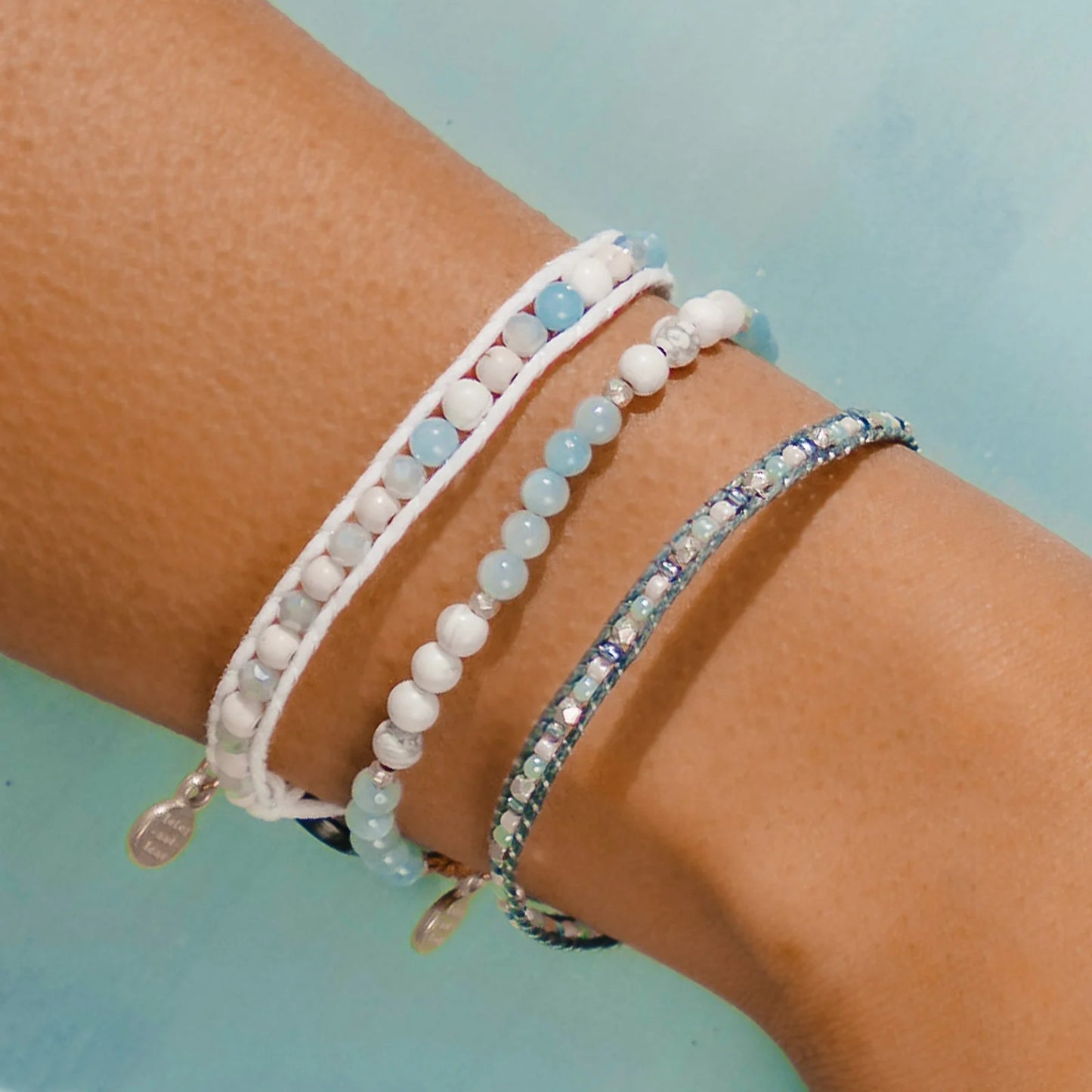 Lotus and Luna Ocean Bracelets
