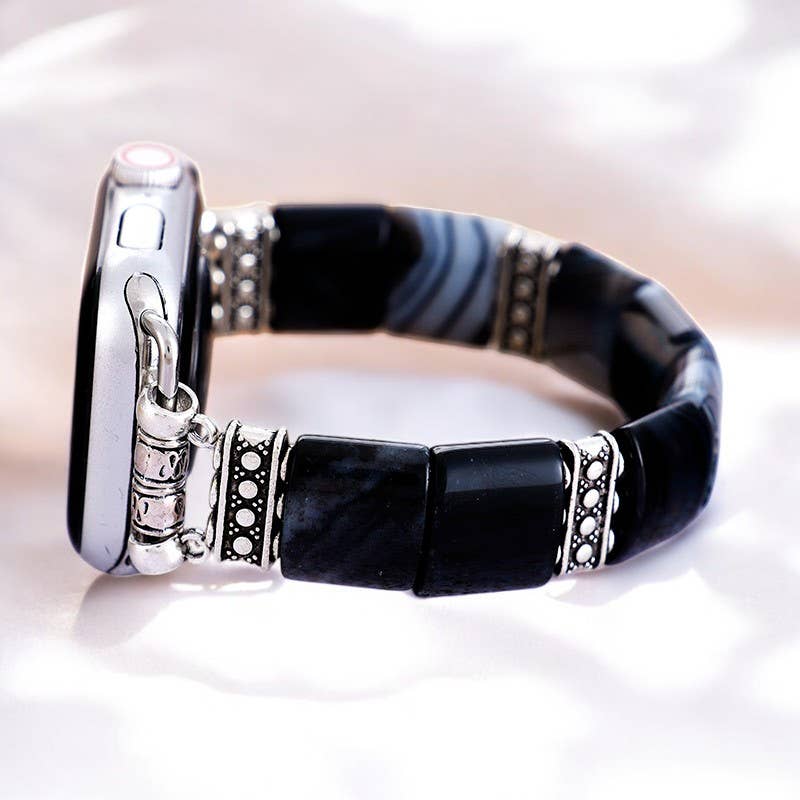 Cape Diablo Apple Watch Band - Bohemian Noir Stretch