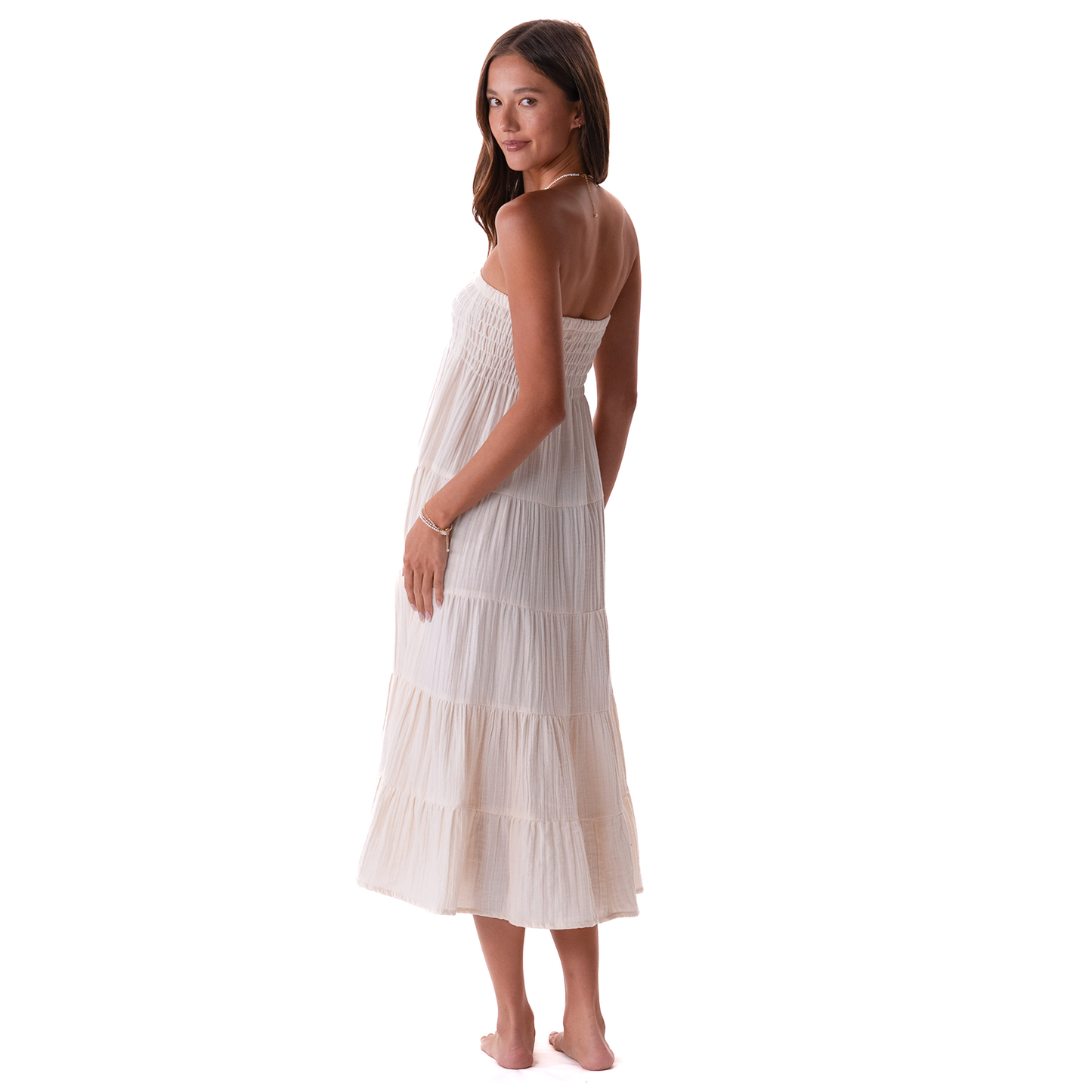 Lotus and Luna Sundrift Skirt - Cream