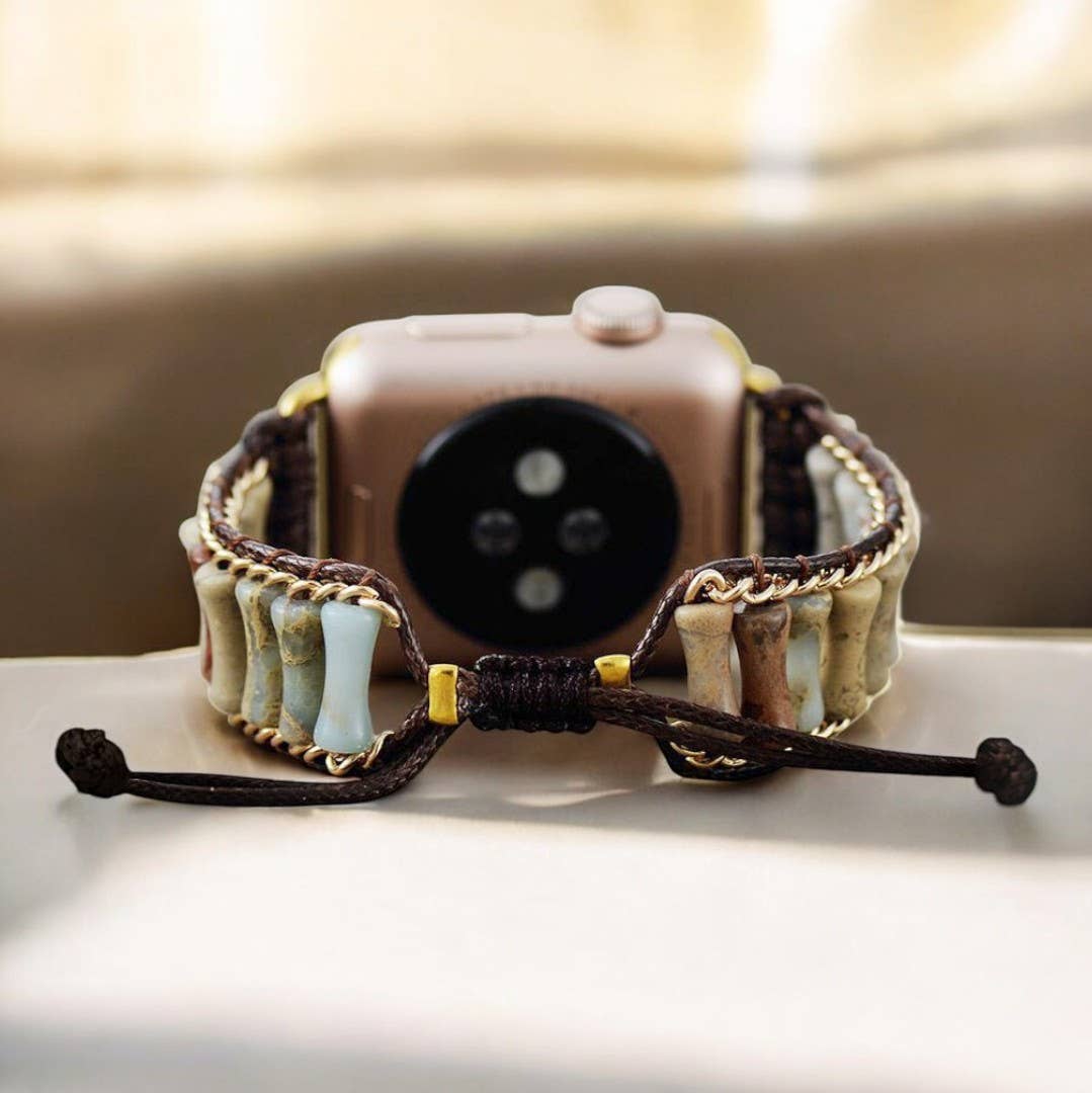 Cape Diablo Apple Watch Band - Refined Imperial Jasper
