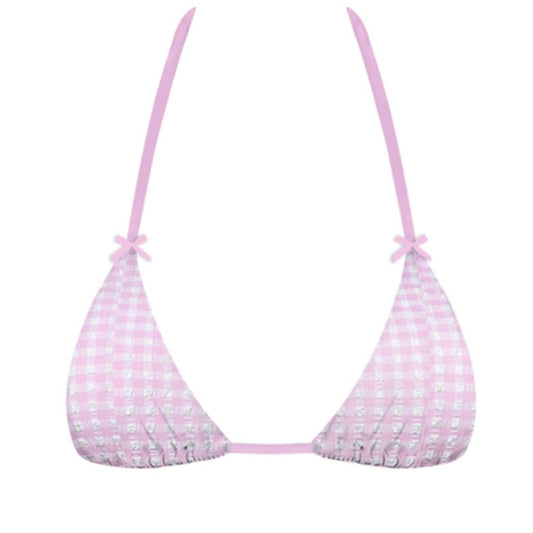 Sundaze Brunch Forever August Bikini Top - Pink
