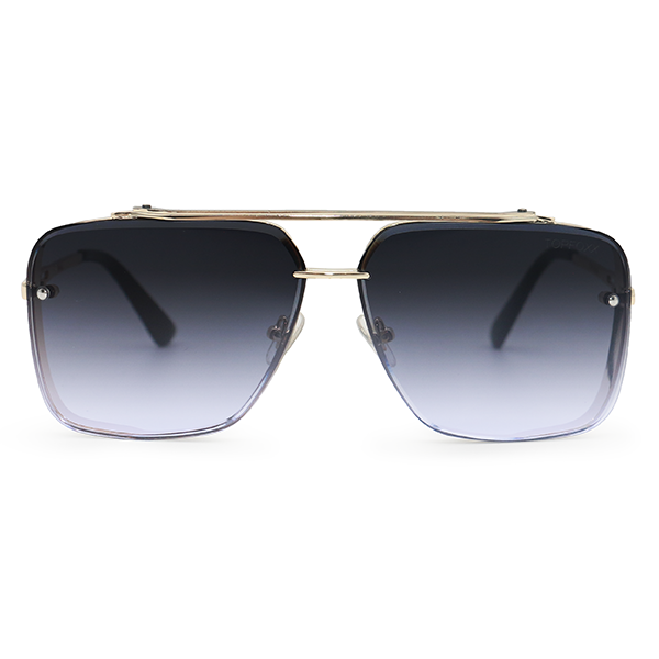 Topfoxx Bella Tangle Free Aviator Sunglasses - Midnight Gold