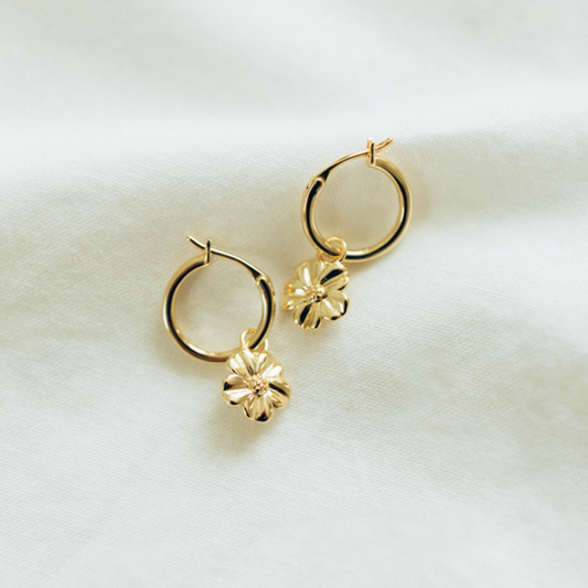 The Salty Gem Flor Earrings