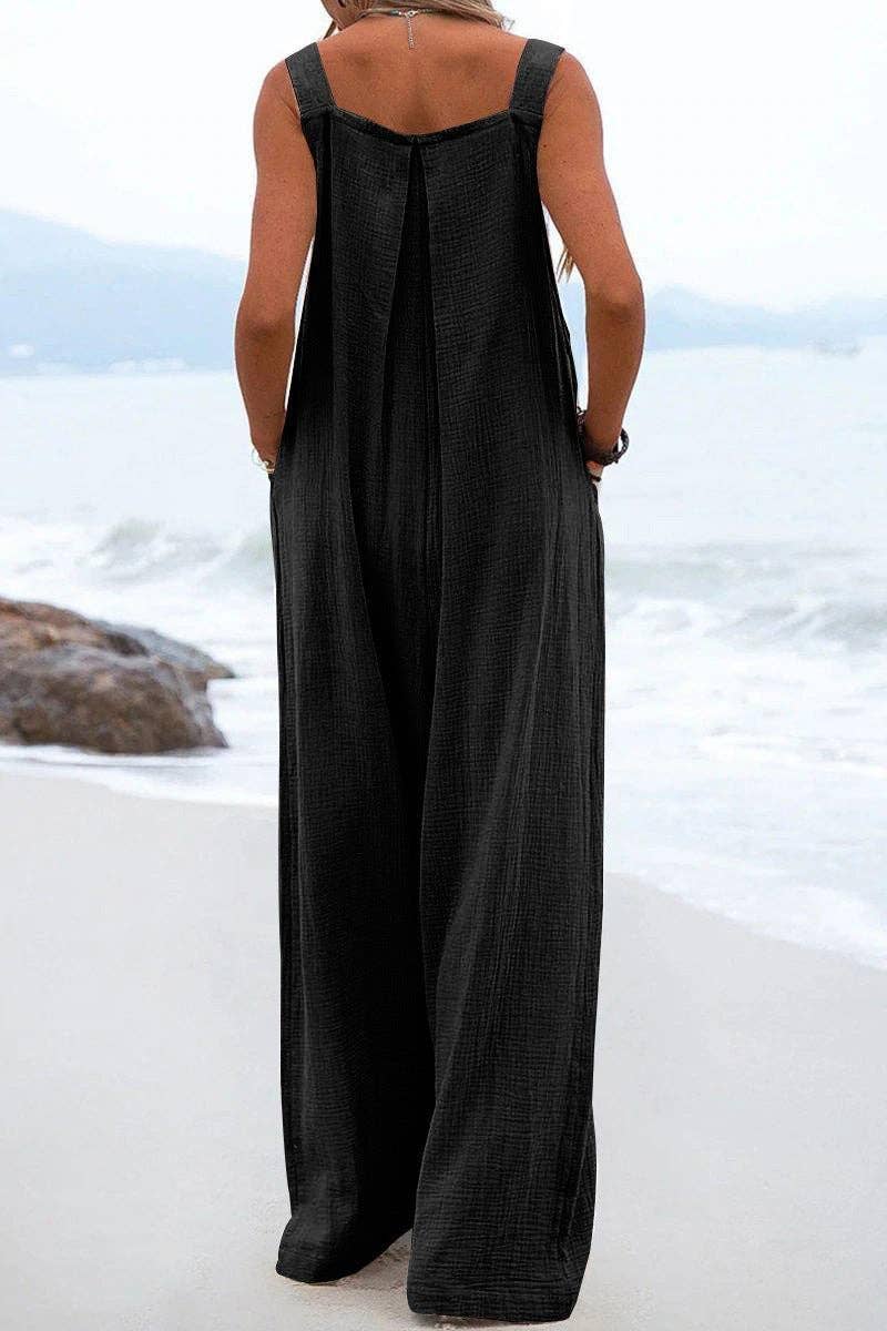 Sweetkama Loose Crepe Overall