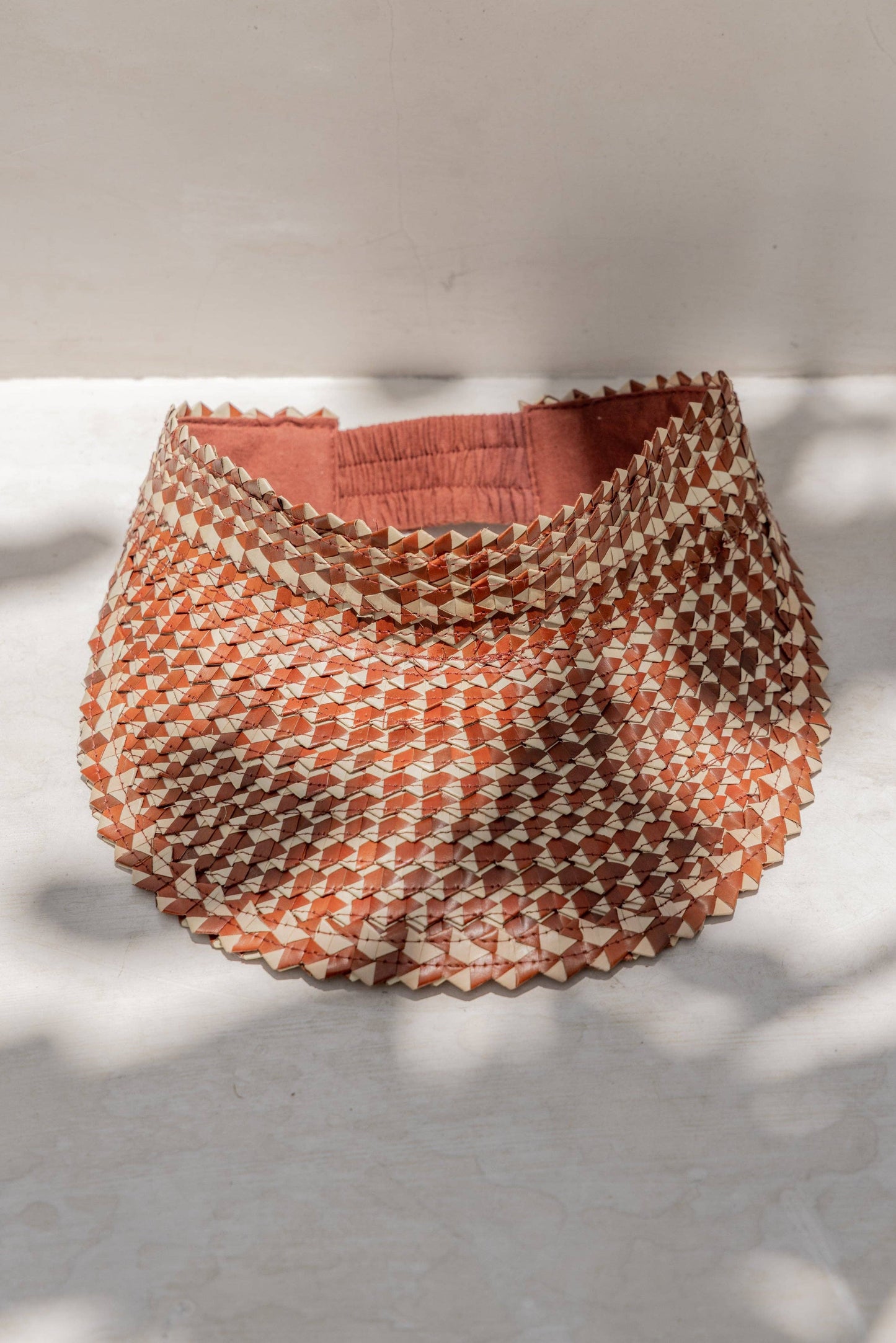 Village Thrive - Ombre Rattan Sun Visors