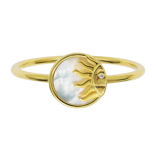HolyBang Jewels Mother of Pearl Sun Ring