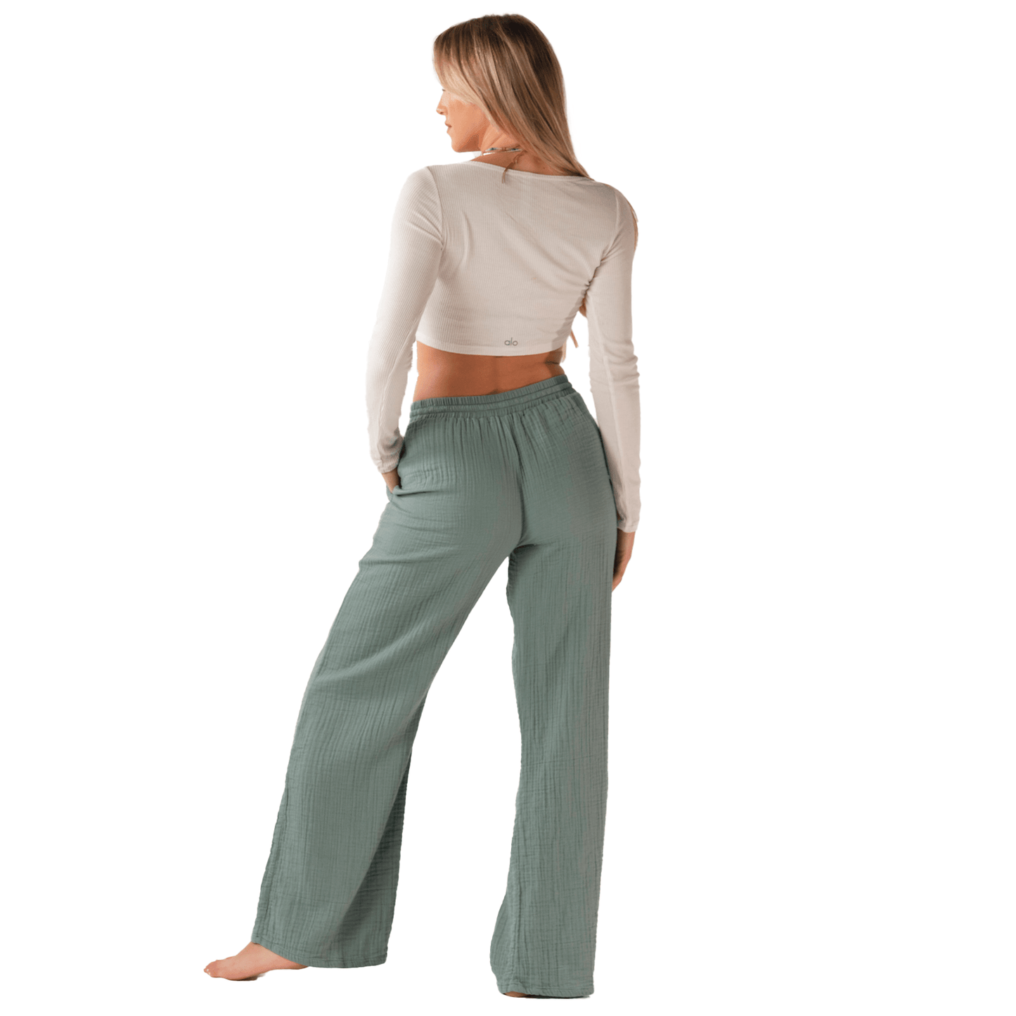 Lotus and Luna Cabana Pants - Sage