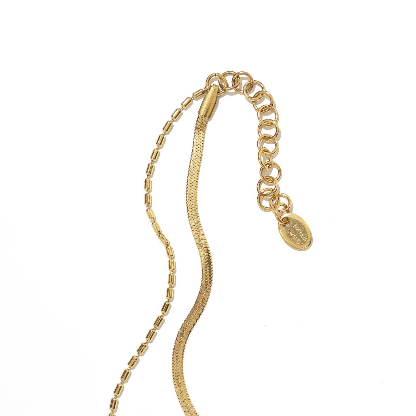 Brenda Grands Jewelry Waterproof Gold Double Layered Anklet