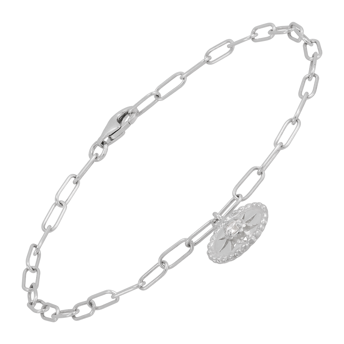 Silpada - Silpada 'Sun Dance' Silver Cubic Zirconia Link Bracelet