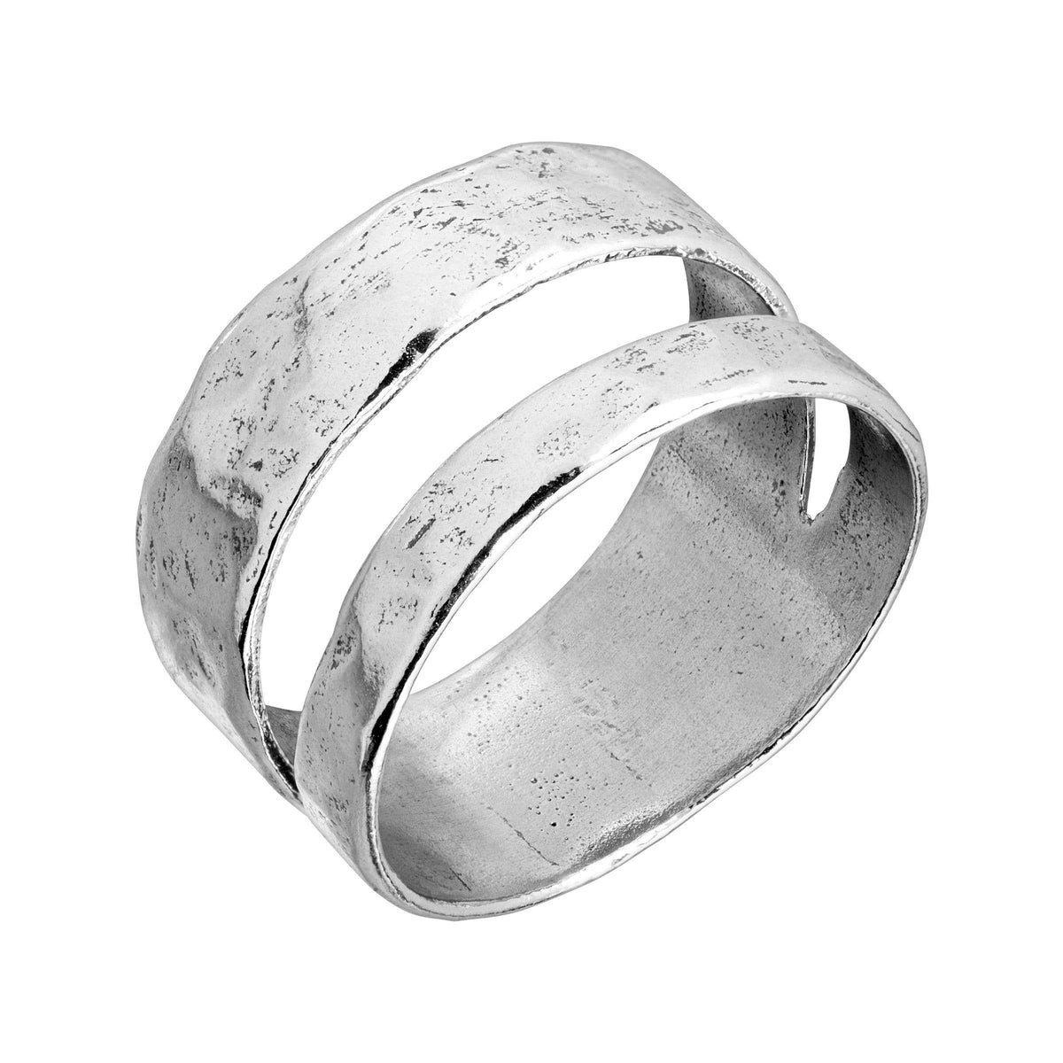 Silpada - Silpada Double Spaced Ring, Sterling Silver
