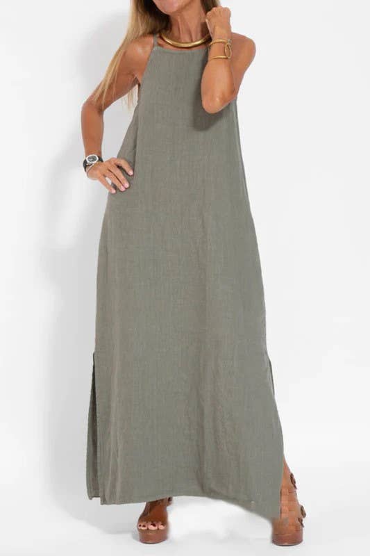 Rosa Earthy Maxi Dress