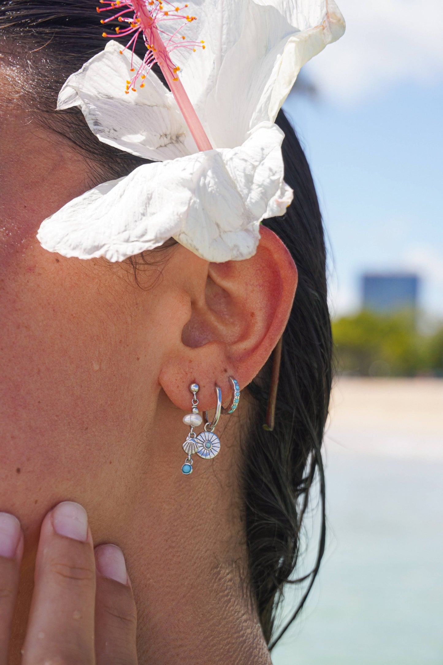 The Salty Gem Izzy Earrings