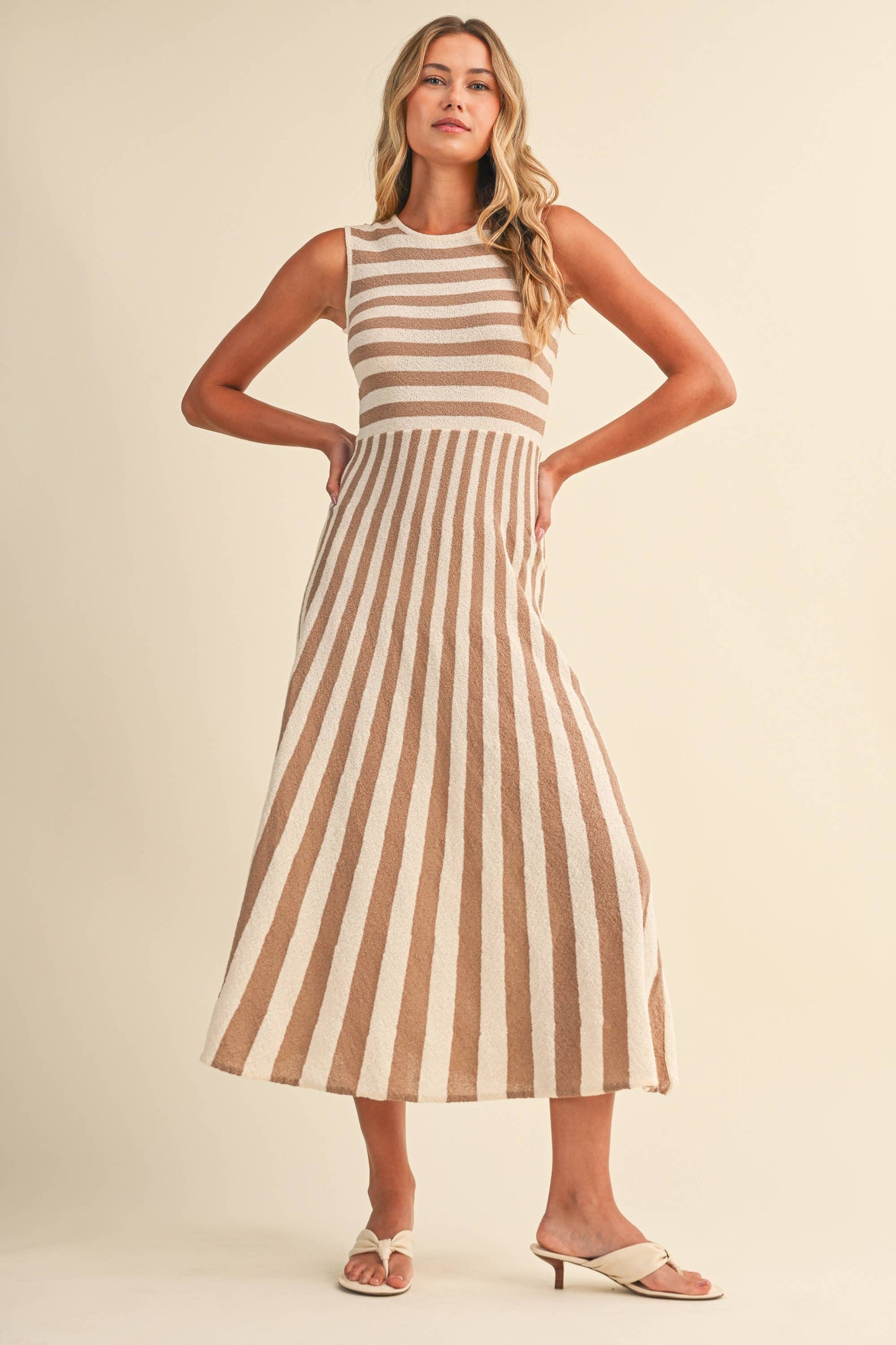 Klesis Flare Sweater Dress