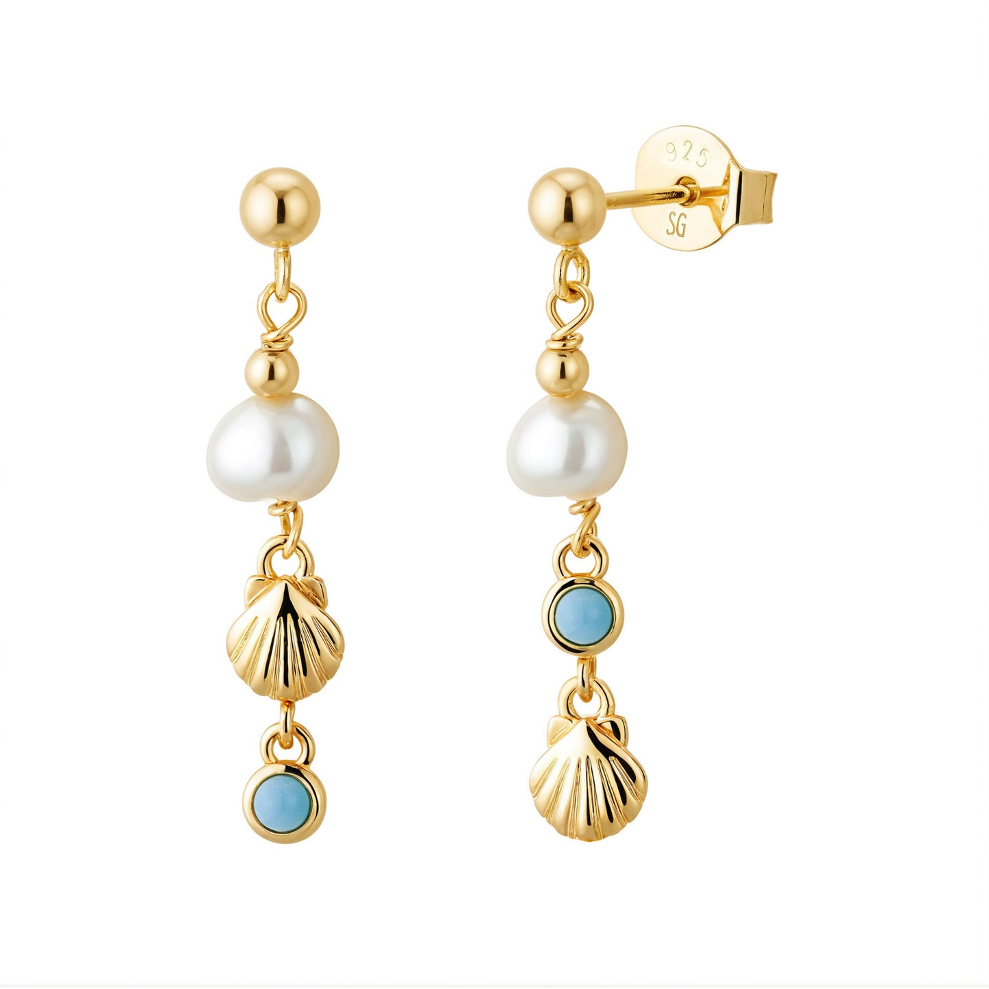 The Salty Gem Izzy Earrings