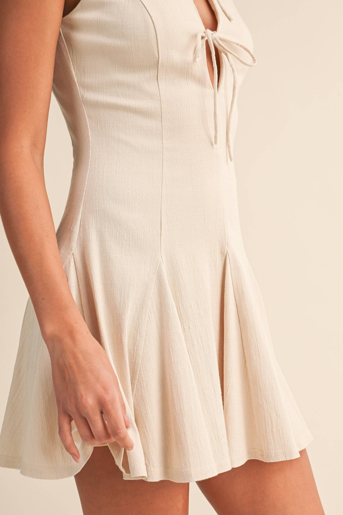 Klesis Linen Mini Dress