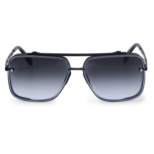 Topfoxx Bella Tangle Free Aviator Sunglasses - Black/Black