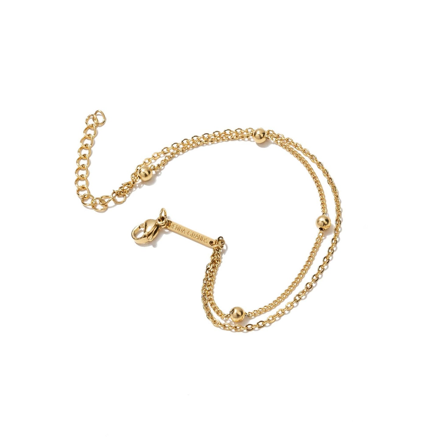 Brenda Grands Jewelry - Waterproof Dainty Double Bracelet