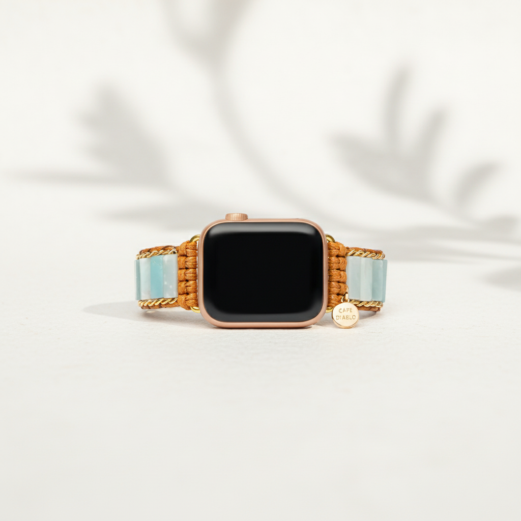 Cape Diablo Apple Watch Band - Amazonite Protection