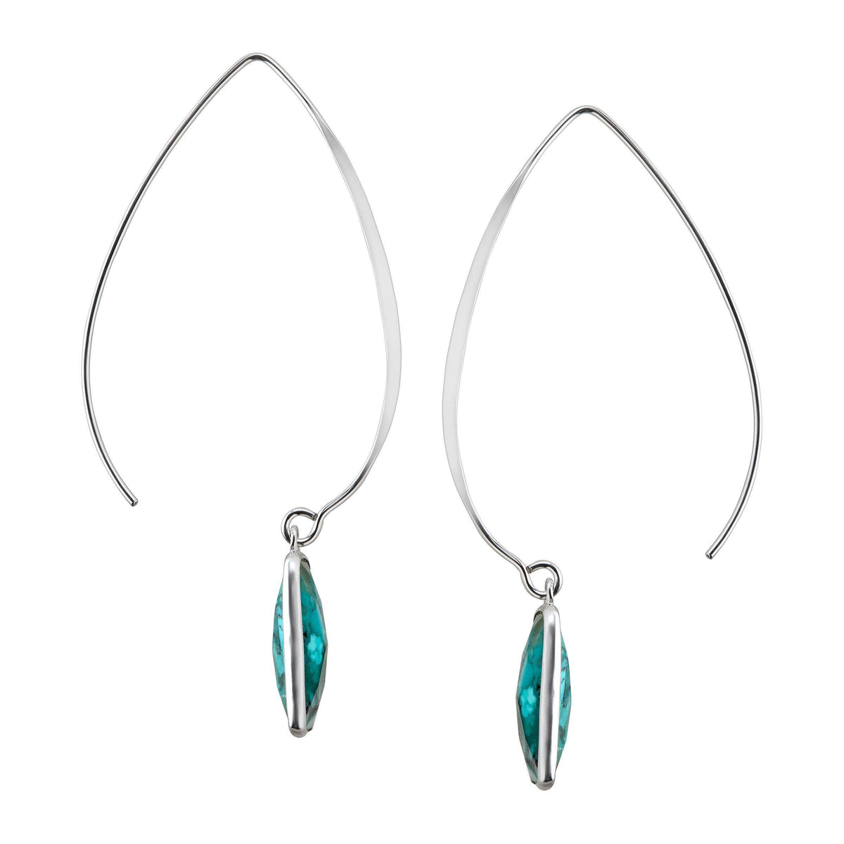 Silpada - Silpada 'Oasis' Compressed Turquoise  Drop Earring