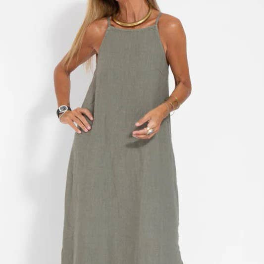 Rosa Earthy Maxi Dress
