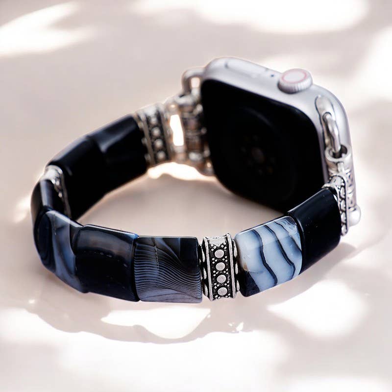 Cape Diablo Apple Watch Band - Bohemian Noir Stretch