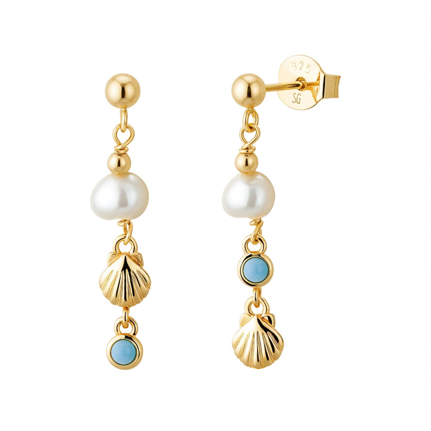 The Salty Gem Izzy Earrings