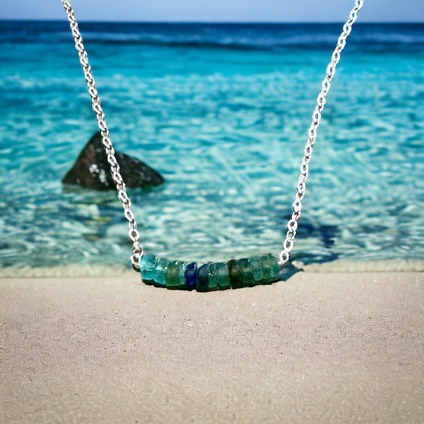 Jackie Gallagher Designs Gemstone Anklet