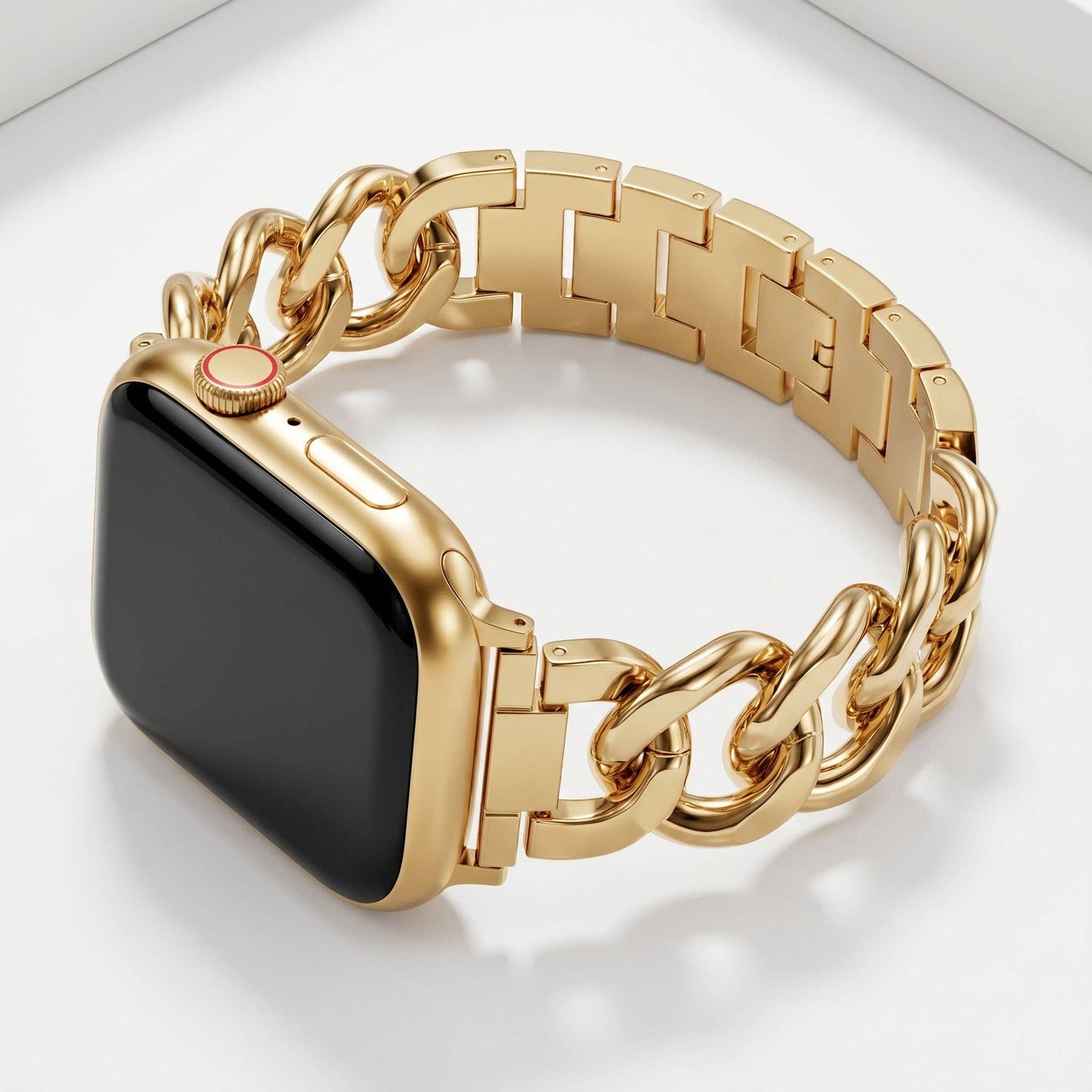 Cape Diablo Gold Woven Luxury Apple Watch Strap