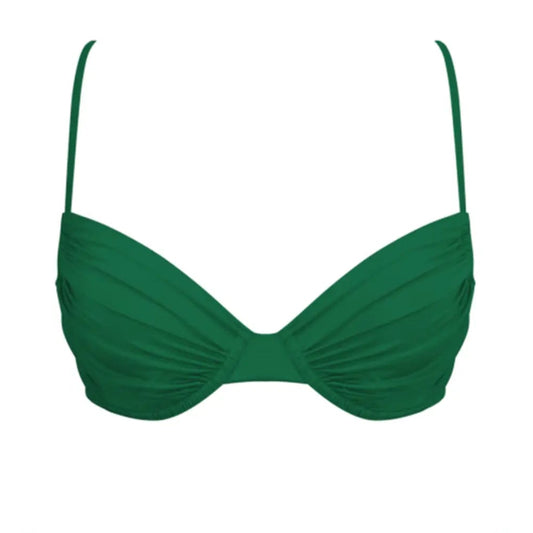 Sundaze Brunch Emerald Bikini Top