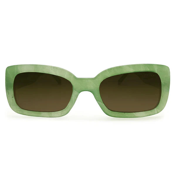 TopFoxx Gigi Sunglasses - Marble Green