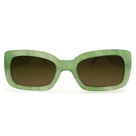 TopFoxx Gigi Sunglasses - Marble Green