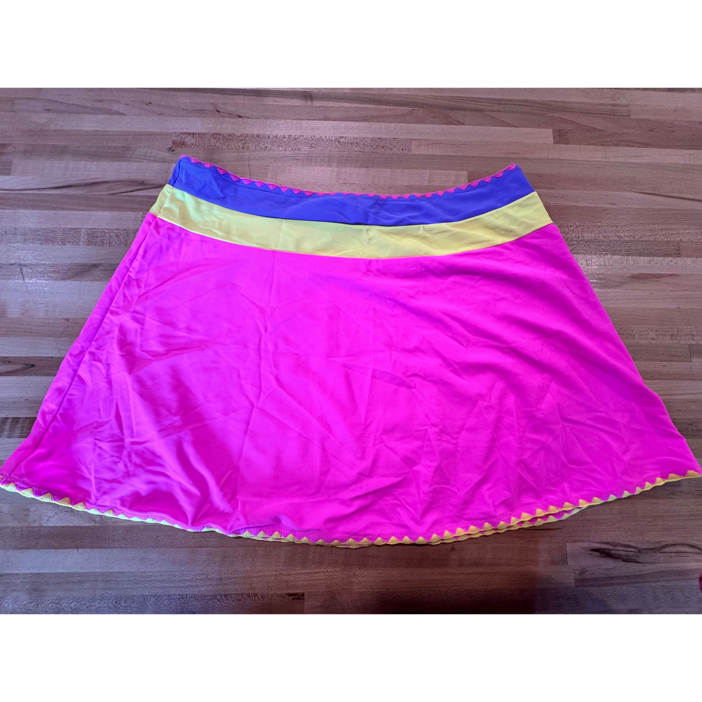 Anna Kaci Colorblock Skirt