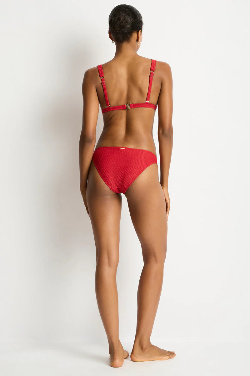 Sea Level Luminara Chain Link Longline Tri Top
