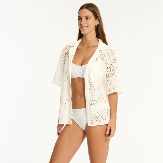 Sea Level Ibiza Bowling Shirt