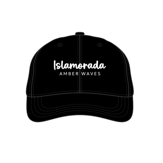 Amber Waves Islamorada Dad Hat - Black