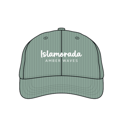 Amber Waves Islamorada Dad Hat - Agave Corduroy