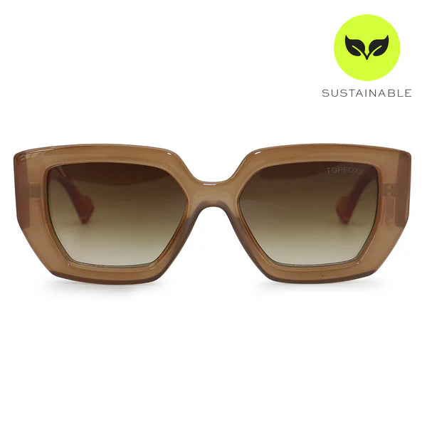 TopFoxx Incognito Sunglasses - Brown