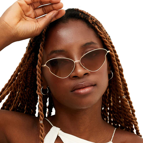 TopFoxx Transformation Sunglasses - Gold