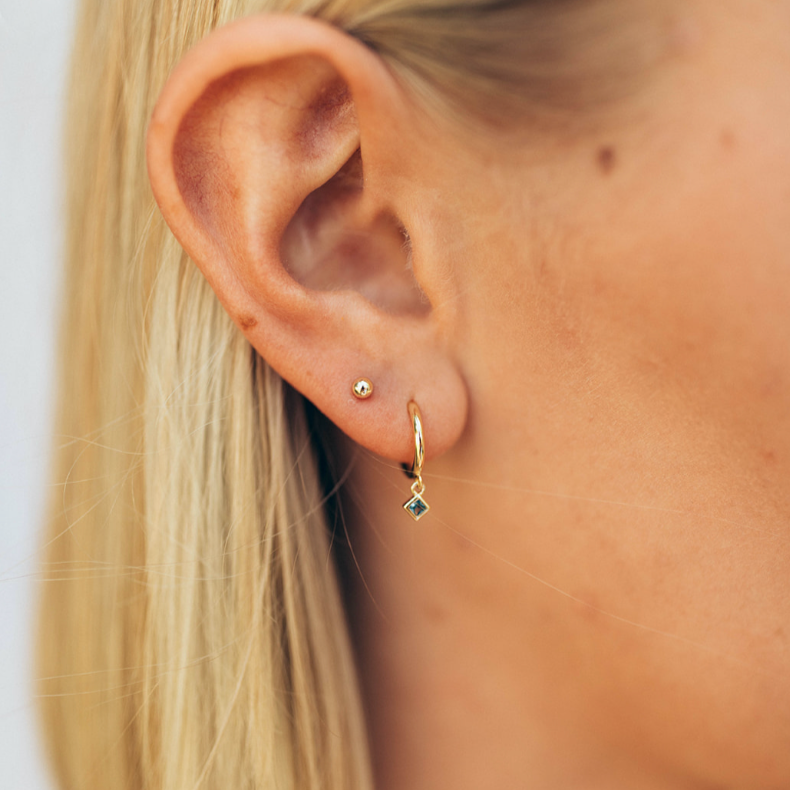 The Salty Gem Claira Hoops