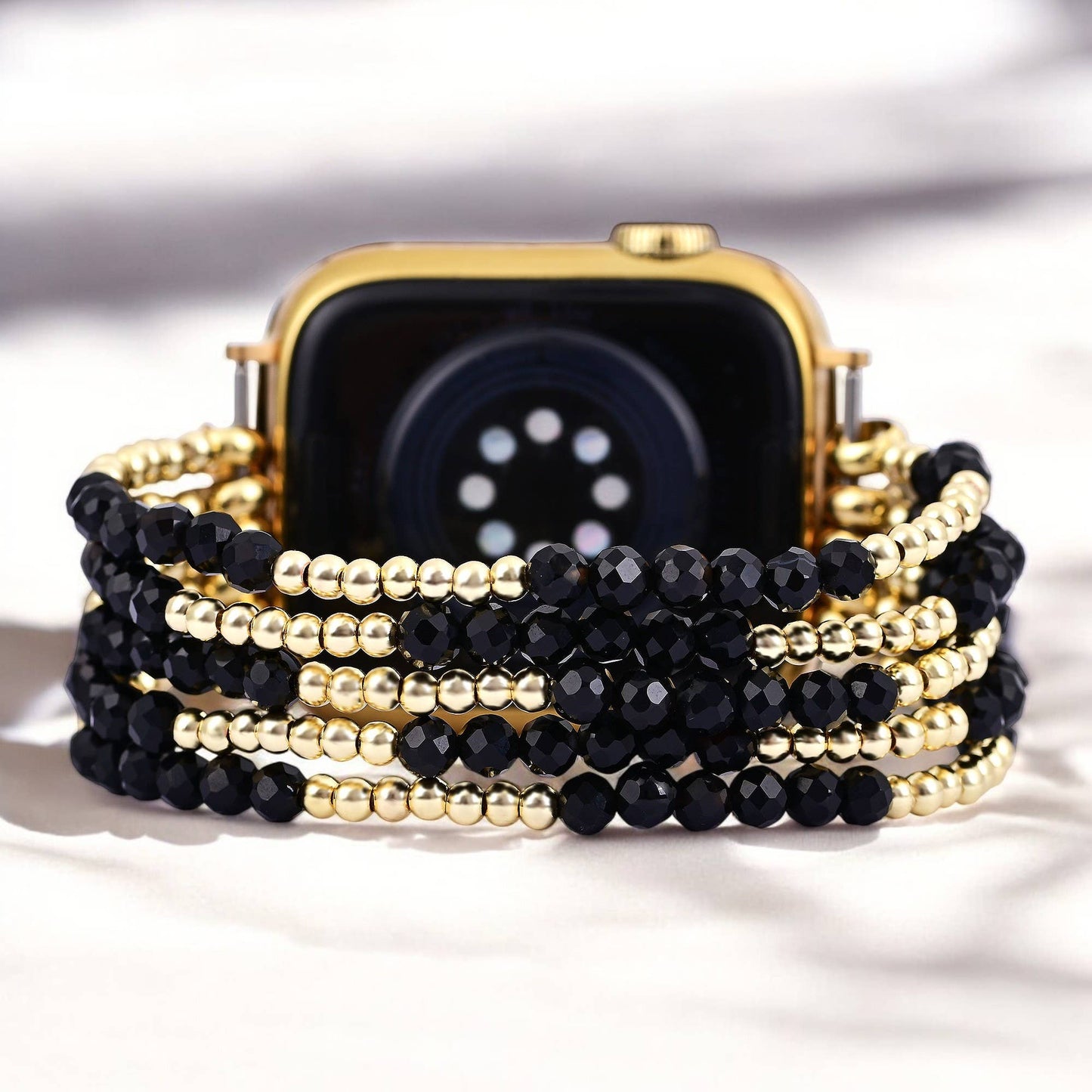 Cape Diablo Luxury Link Stretch Apple Watch Strap