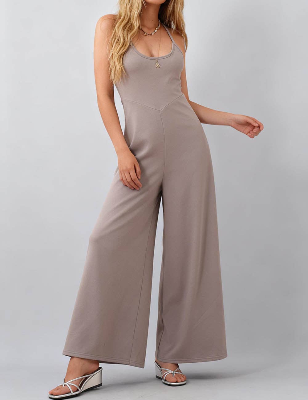 Sweetkama Crossback Stretch Overalls