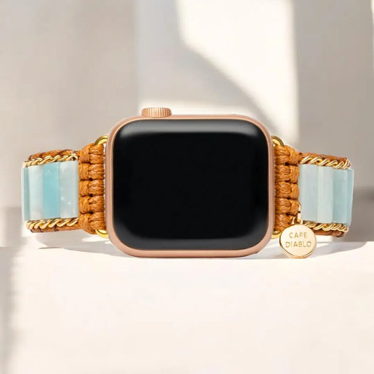 Cape Diablo Apple Watch Band - Amazonite Healing
