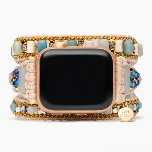 Cape Diablo Apple Watch Strap - Amazonite