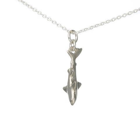 Big Blue Mini Realistic Shark Necklace