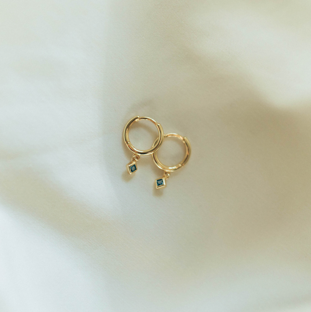 The Salty Gem Claira Hoops