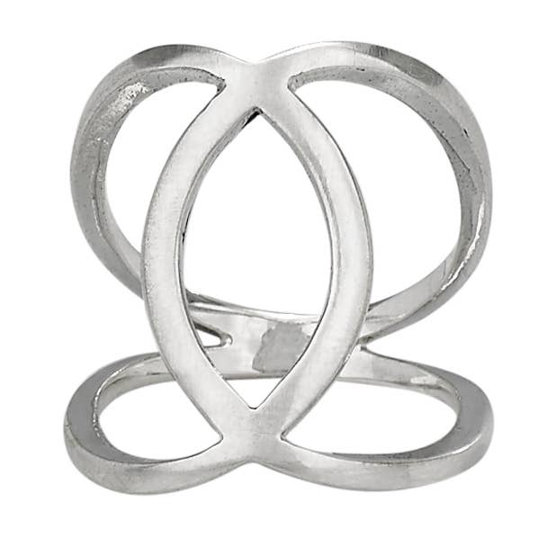 Tiger Mountain Jewelry Loop de Loop Sterling Silver Ring