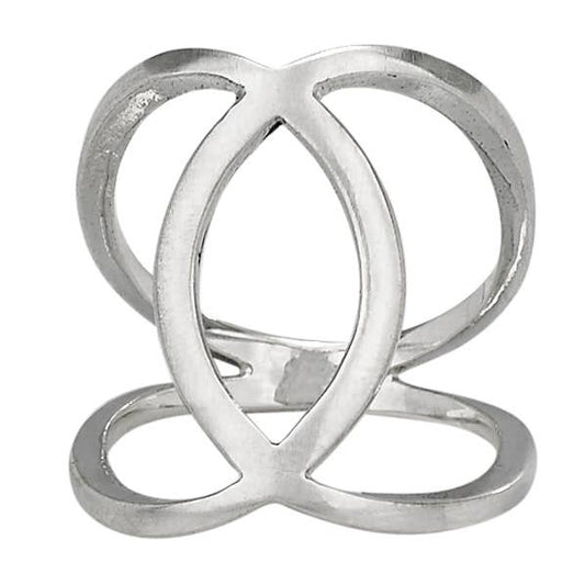 Tiger Mountain Jewelry Loop de Loop Sterling Silver Ring