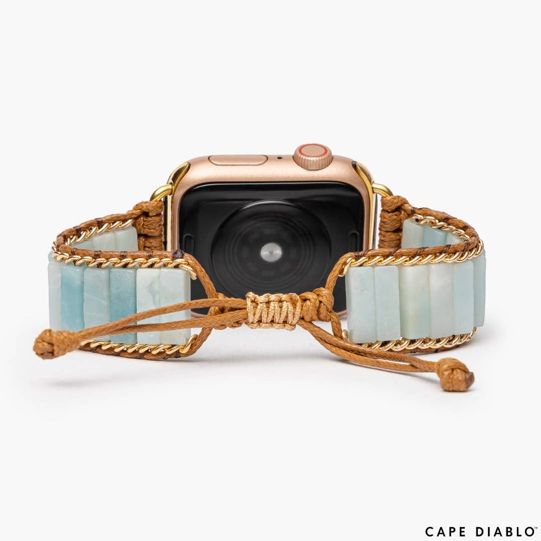 Cape Diablo Apple Watch Band - Amazonite Protection