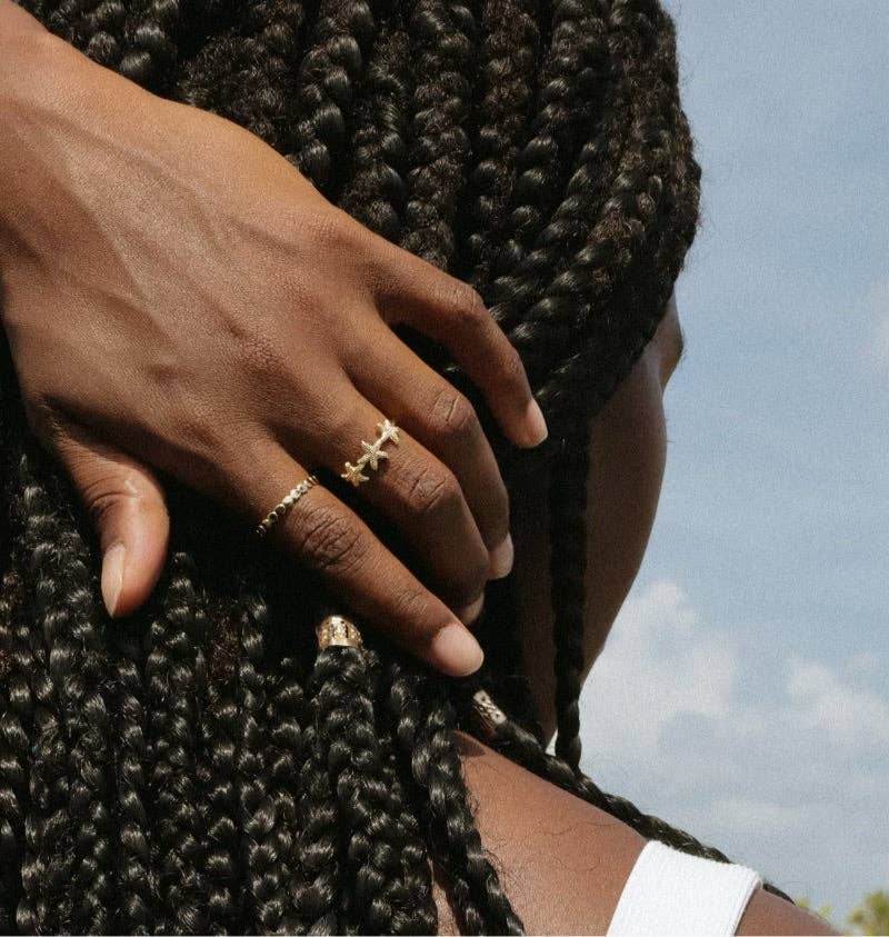 The Salty Gem Estrellas De Mar Ring