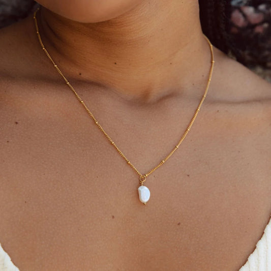 Atolea Baroque Pearl Pendant